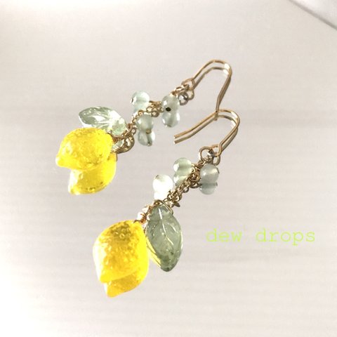 ✳︎Lemon candyピアス/イヤリング✳︎