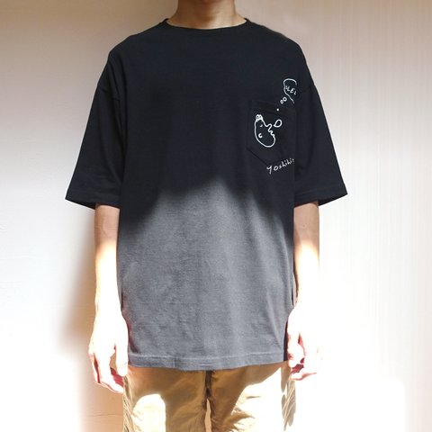 【名入れ可】オーバーサイズのメンズTシャツ "sleep" オリーブorブラック S～XL ビッグシルエット