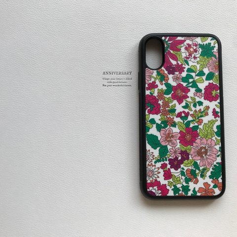   *新作 LIBERTY リバティ iPhone X XS ケース*エミリー