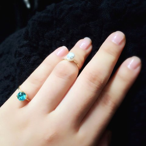 Colorful Phalange/Pinky Ring