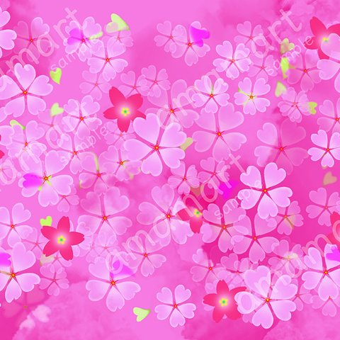 桜 さくら 華やかな デジタル アート