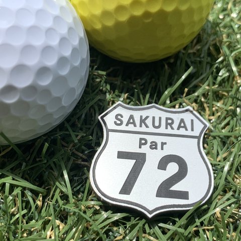 【送料・名入れ無料】ゴルフマーカー アメリカンルートVer. 父の日 母の日 プレゼント ギフト サプライズ GOLF マーカー オーダー 刻印 名入れ 