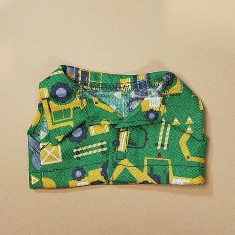 15cmぬいぐるみ用　ノースリアロハシャツ【ユンボ】