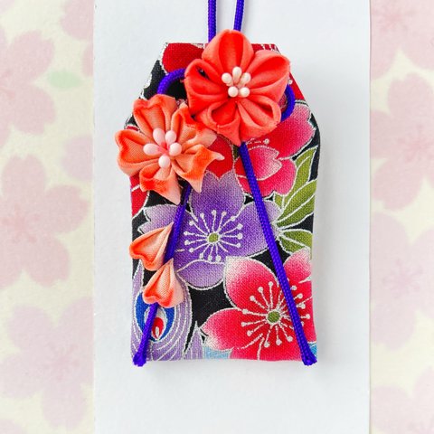 （艶桜）元巫女が作る花のお守り袋