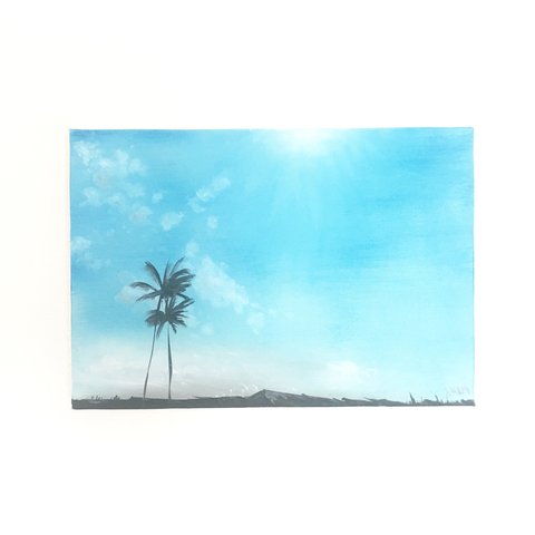 油絵✨原画『AULANI BLUE SKY』