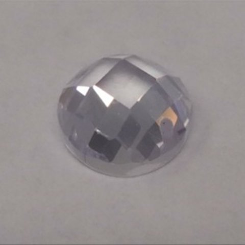 No.3947手芸用ビジュー パーツ ソーオン ストーン（キュービックジルコニア）クリスタル（円形) 0.6×0.6cm_1個入り