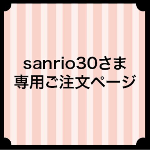 sanrio30さま専用ご注文ページ