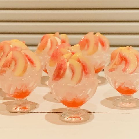 桃🍑氷🧊(バニラアイス入り)