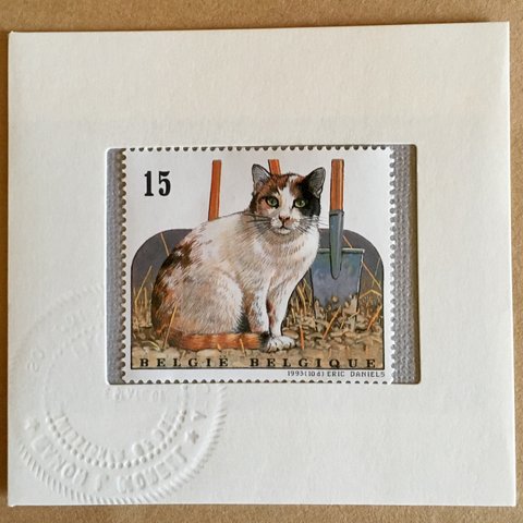 ちいさなartmuseum　belgium　stamp