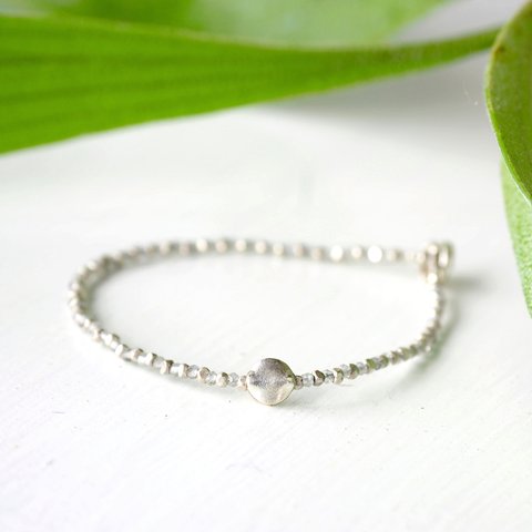 -Labradorite・Silver- bracelet