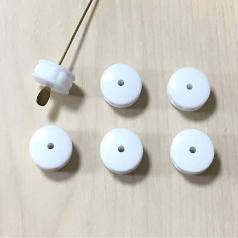 VINTAG WHITE ROUND SPACER BEADS