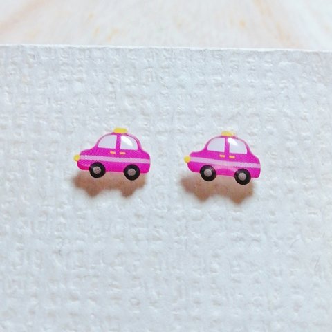 No.1753  タクシーのピアス☆