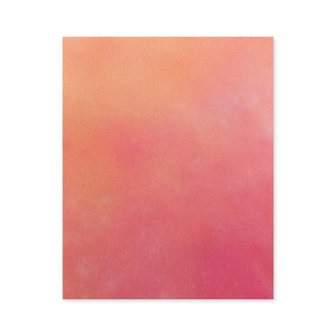 【梅の花】絵画 - ピンク 黄色 花の絵 グラデーション（F-#9）