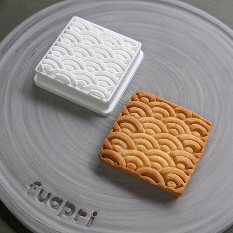 【日本伝統文様】青海波　クッキーカッター/クッキー型