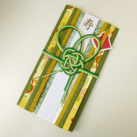 【送料無料】rw87 リバーシブル紙と友禅和紙の祝儀袋　