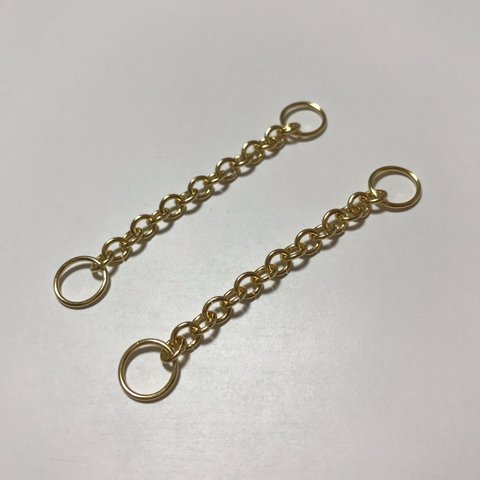 【カフス用オプション単品】ゴールドチェーン(細め)