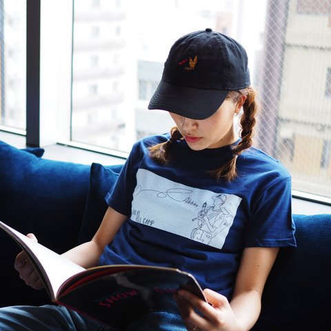 LOUD CAMP TEE(Tシャツ) ネイビー