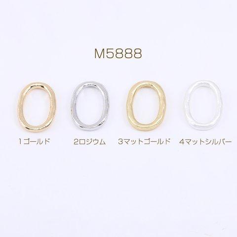 M5888-4  30個  フレームチャーム オーバル 10.5×15mm  3×【10ヶ】