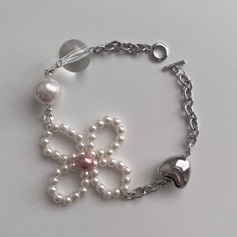 【限定1点】#1 silver chain bracelet