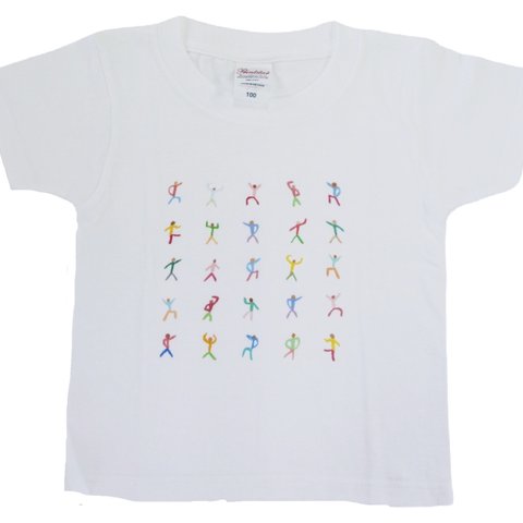 なかま①Tシャツ（子ども用）（2023アートTシャツ(daisuke)）