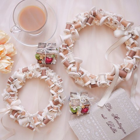 Wreath ***bobbin milk tea piccolo