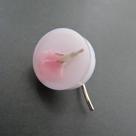 桜の錦玉羹ポニーフック丸ピンク