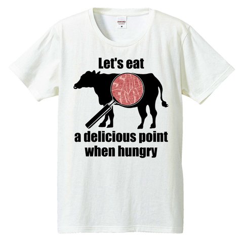 [Tシャツ] Delicious points / 和牛