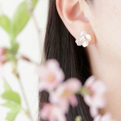 sakuraピアス/イヤリング