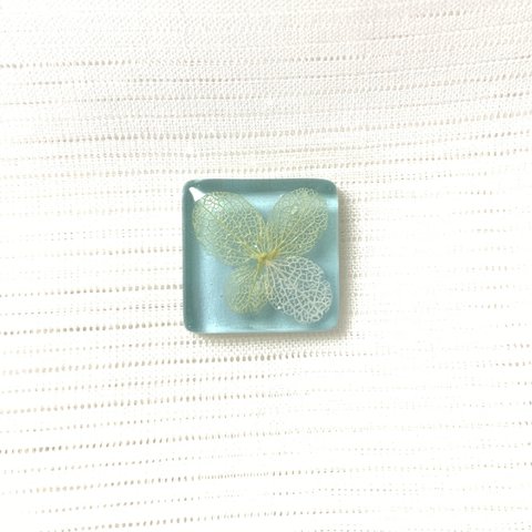 紫陽花  🎐（S）三分紐用帯留め ブローチ