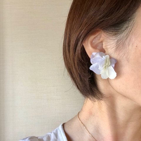 紫陽花 ピアス