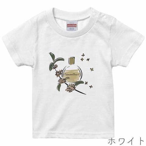 [ベビー] 9月生まれのためのお花Tシャツ 全3色
