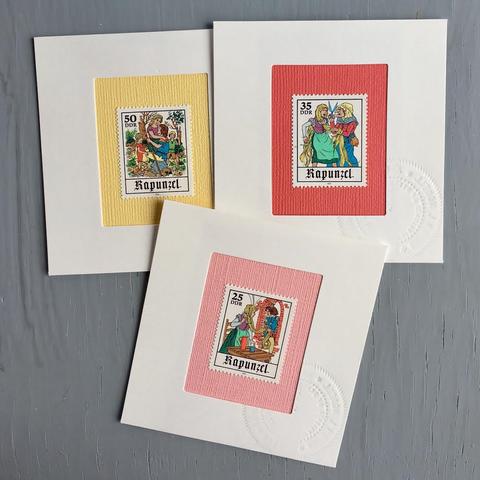 ちいさなartmuseum　　germany　stamp　3枚set
