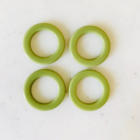 Aloe Green No Hole Circle Parts