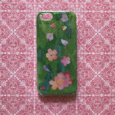 iPhone5 桜 ご注意アリ