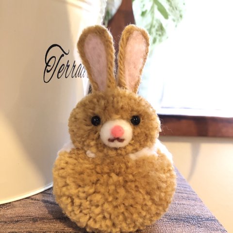 うさぎぽん茶色〜🐰