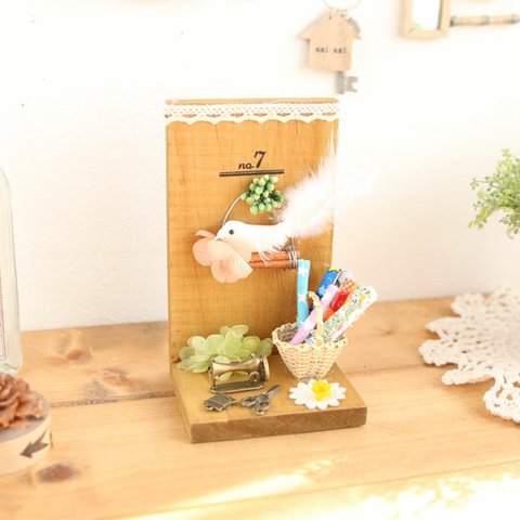 ★SALE★ 1980円→1728円！ハンドメイド＊手芸とミシン（小鳥）