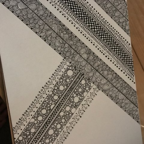 デザイン画  ボールペン画