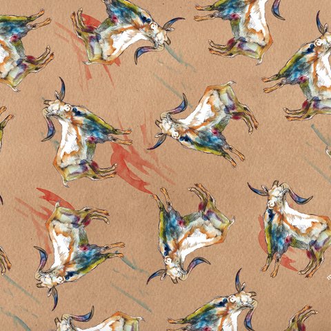 Classic Mouflon design -Wrapping paper