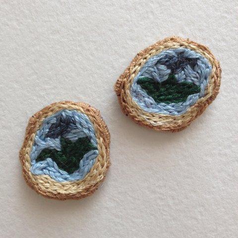 植えたて　-刺繍のアクセサリー-