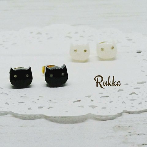 Rukka(送料無料)  猫ピアス☆