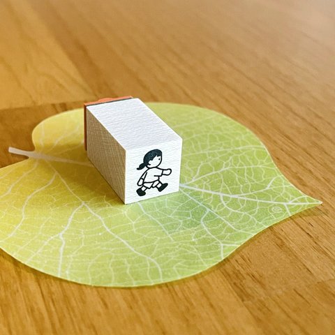 歩くスタンプ