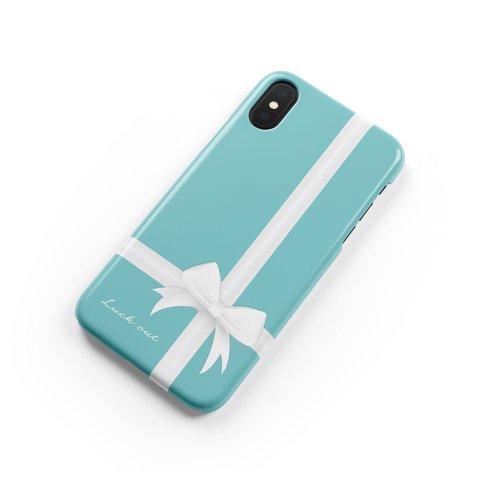 Gift♡ティファニーブルー風　iPhone15proケース　iPhoneケース　スマホケース