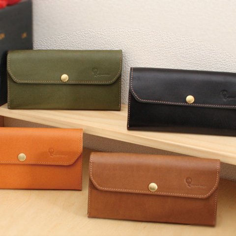 cause flap long wallet