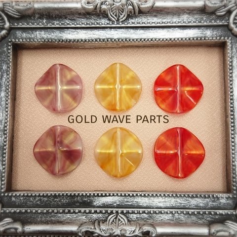 【再販】wave parts 3color 6peace set【E-159】