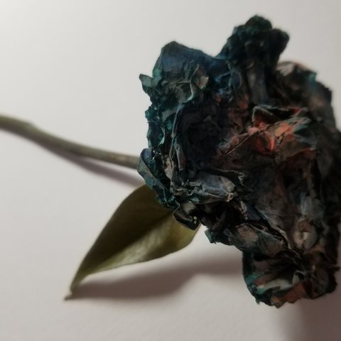 【紙花】かみはな一輪挿し 緑青花