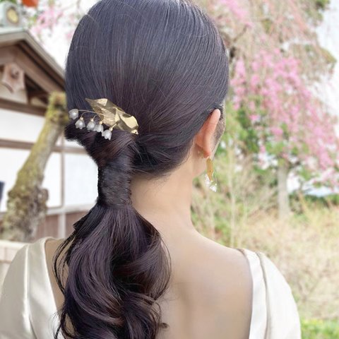 ◎ Lily of the valleyヘアアクセサリー