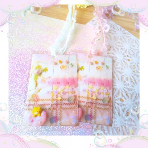 sweetねこたんのしおり💠ファンシー編 ２枚セット♡   