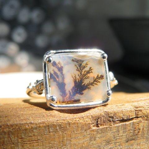 デンドリティック アゲートリング / Dendritic Agate Ring 5f