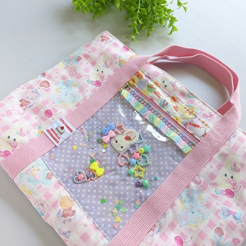 ゆめかわ♡シャカシャカトートバッグ【アニマルグッズ】