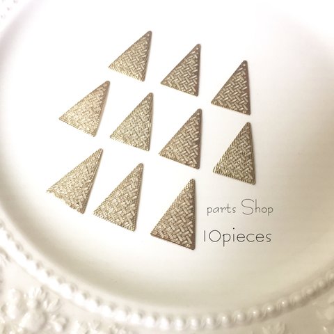 【銅製高品質】アンティークパーツシリーズ  二等辺三角形型